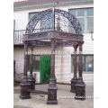 Garden outdoor wrought cast iron gazebo YL-E058